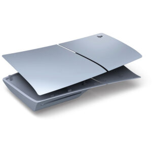 کاور PS5 اسلیم دیسک خور - نقره‌ای متالیک - های کپی