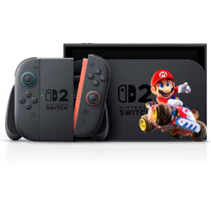 نینتندو سوییچ 2 با بازی Mario Kart World - سیاه