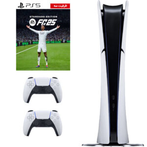 پلی استیشن 5 اسلیم دیجیتال + بازی FC 25 ظرفیت سه